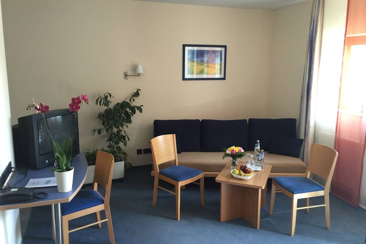 Appartement Standard, 1 chambre, cuisine | Bureau, accès au Wi-Fi (inclus), literie fournie
