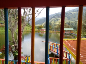 Vista desde la propiedad