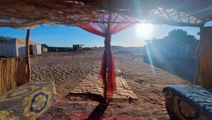 Egyptian cotton sheets, premium bedding, individually decorated - Atmospher Bivouac Desert (M'Hamid El Ghizlane)