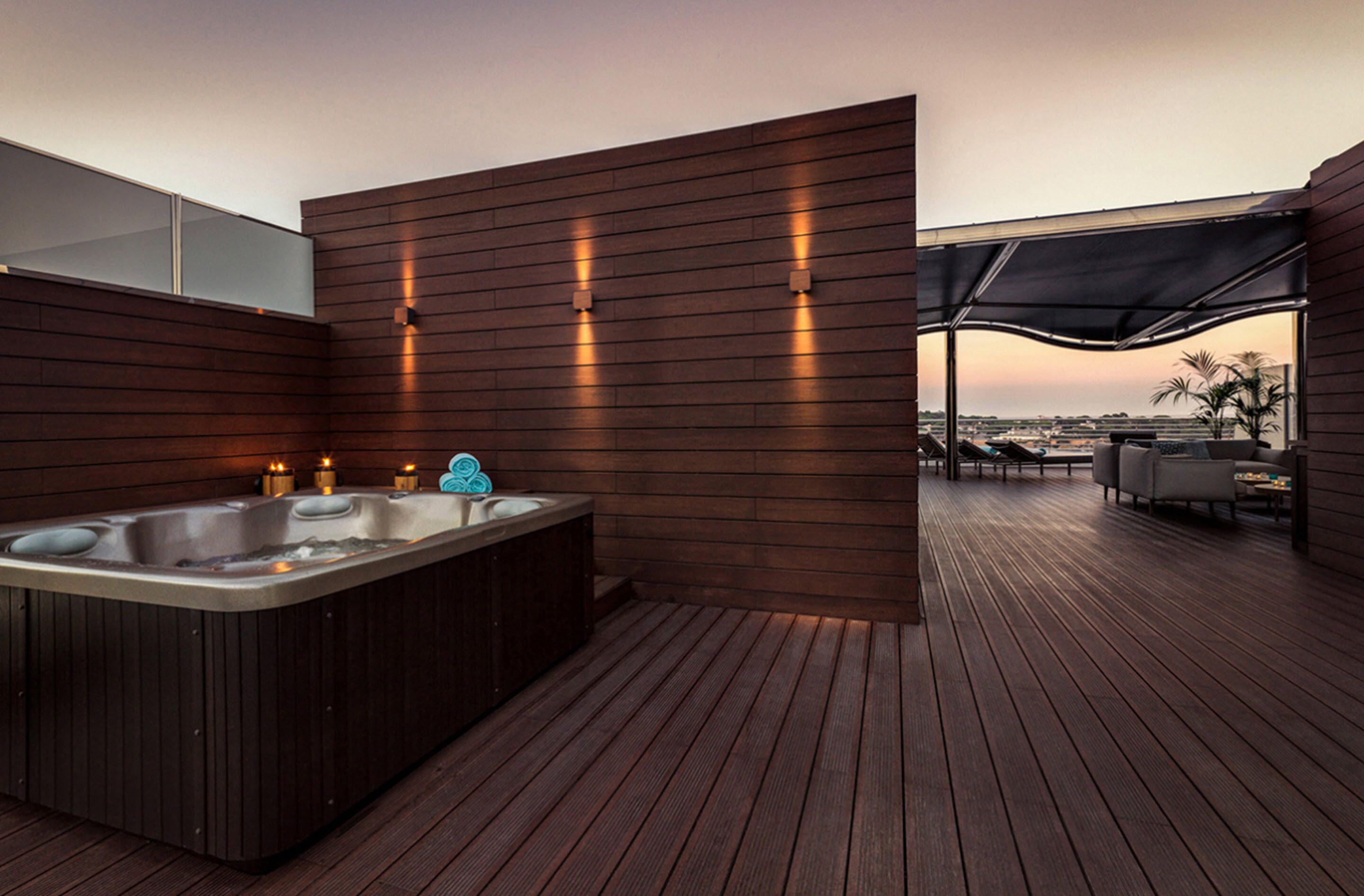 Bain à remous privé