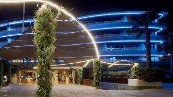 Voorkant van accommodatie