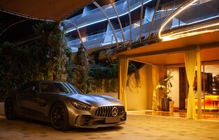 Fachada de la propiedad