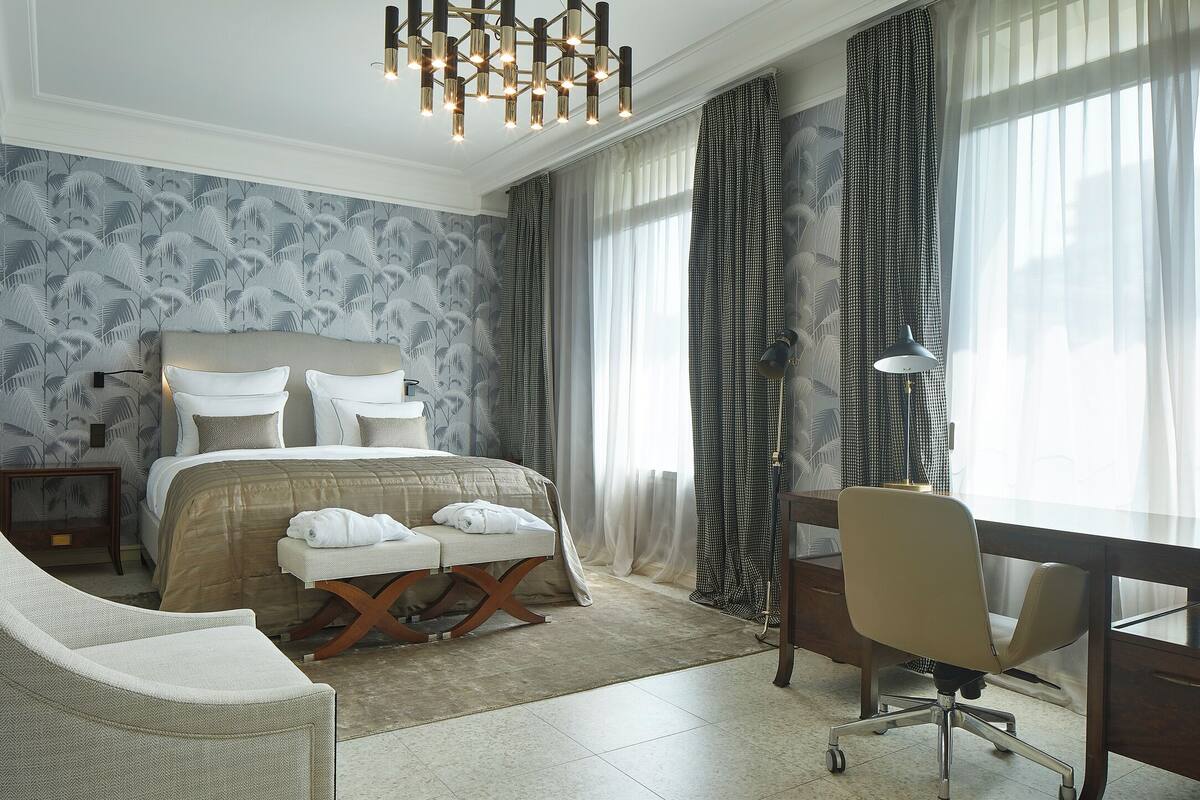 1 chambre, literie de qualité supérieure, matelas mémoire de forme