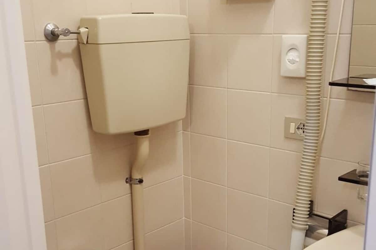 shower, free toiletries, hair dryer, bidet