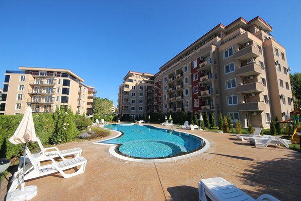 Fassade der Unterkunft