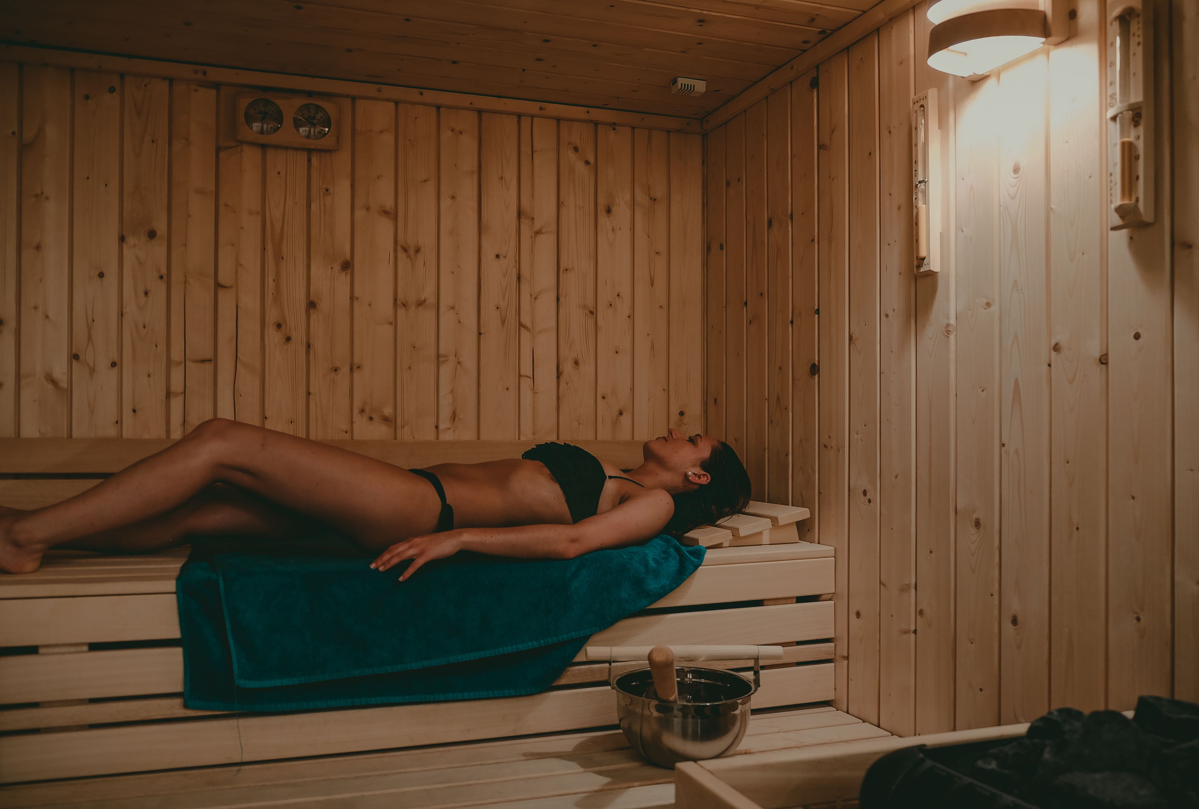 Behandlingsrum til par, sauna, tyrkisk bad/hammam, kropsbehandlinger