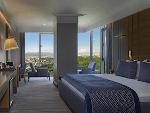 Chambre Premium, 1 lit double | 1 chambre, couette en duvet d'oie, minibar