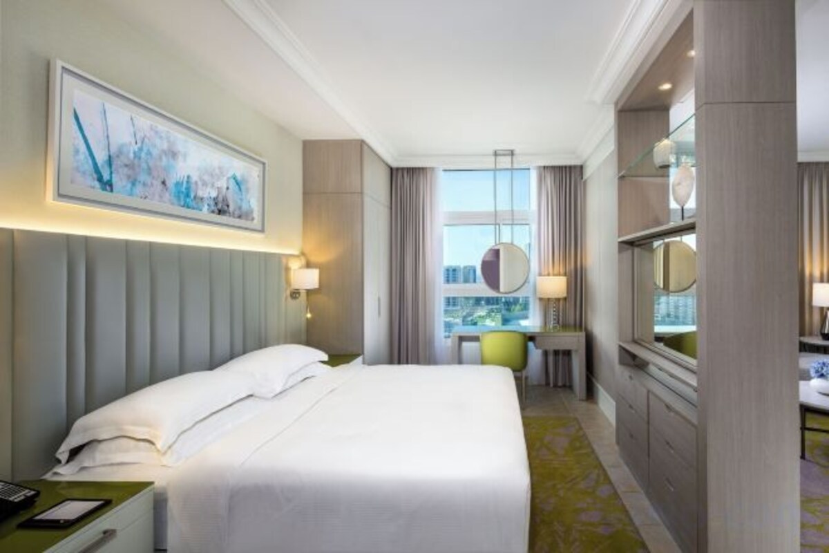 In-room safe, desk, blackout drapes, iron/ironing board (on request)