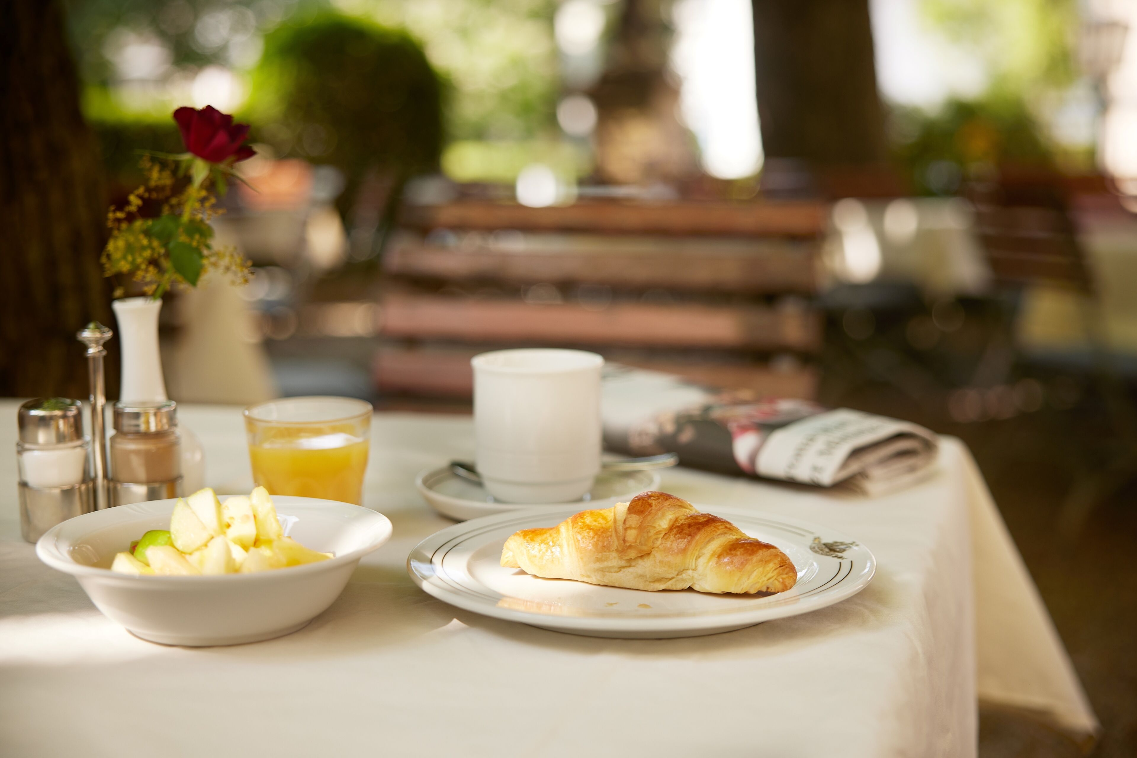 daily buffet breakfast (eur 12.5 per person)