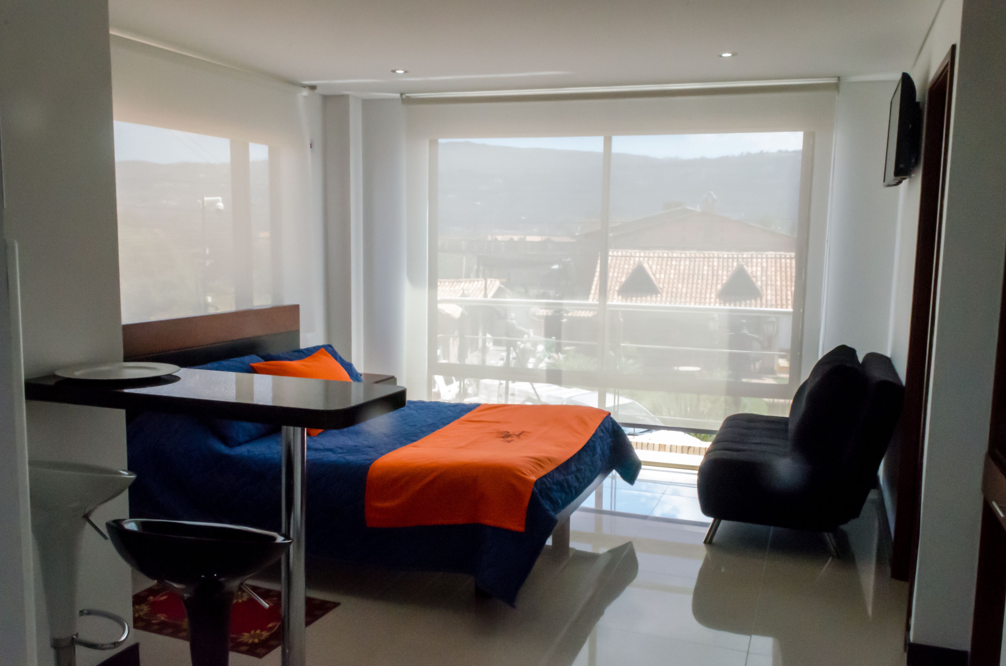 Estudio | 1 dormitorio, edredones de plumas, caja fuerte