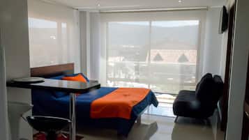 Estudio | 1 dormitorio, edredones de plumas, caja fuerte