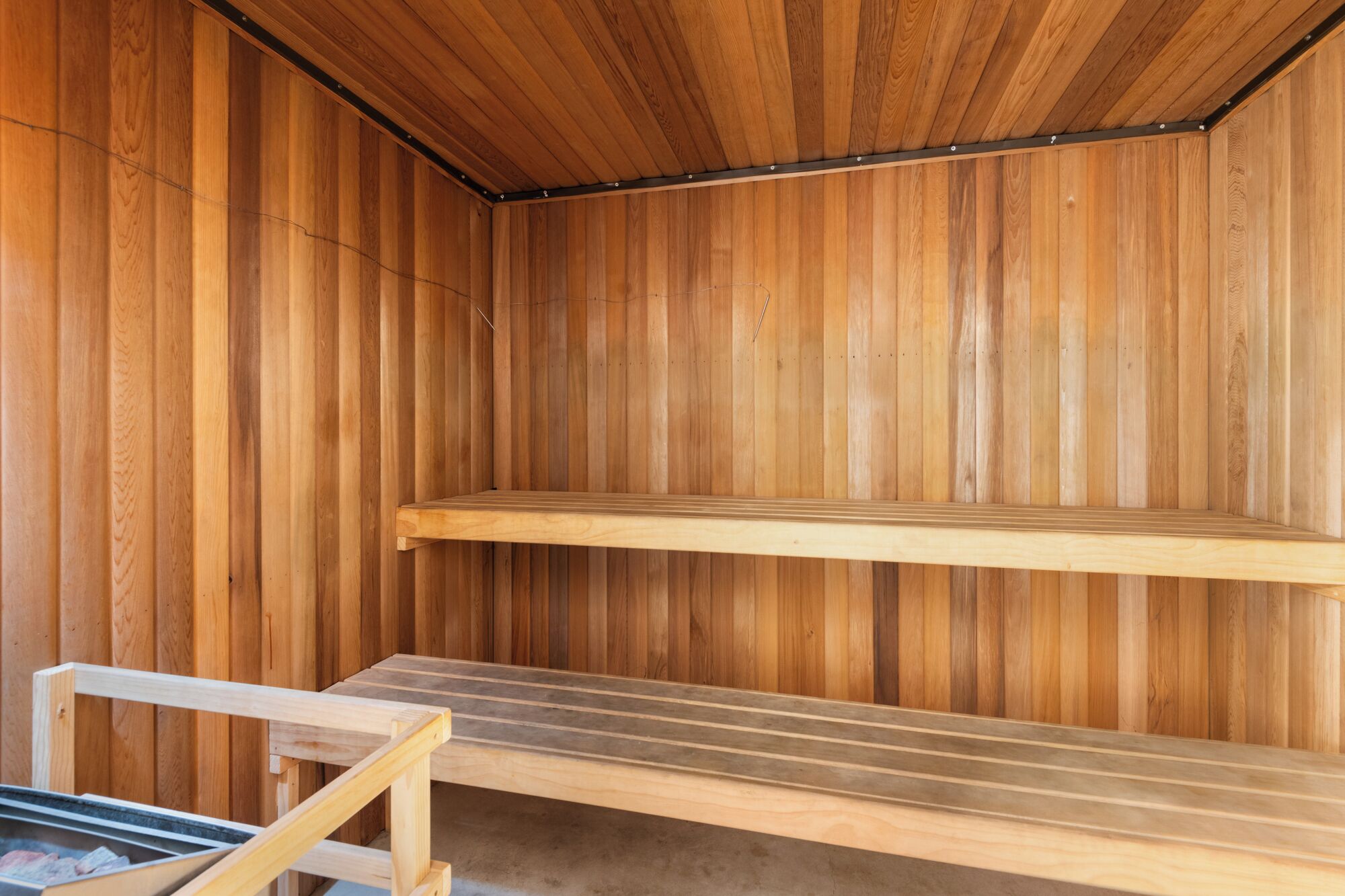 Sauna studio | Blackout drapes, soundproofing, iron/ironing board, free WiFi