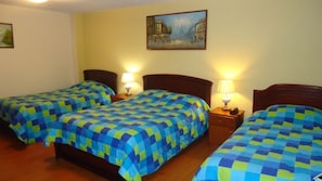Iron/ironing board, rollaway beds, free WiFi