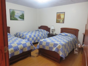 Iron/ironing board, rollaway beds, free WiFi