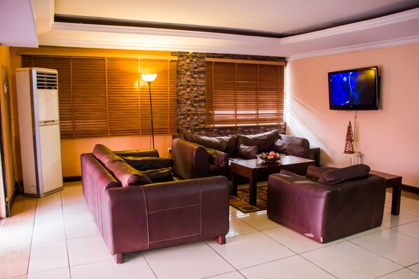 Sitzecke in der Lobby