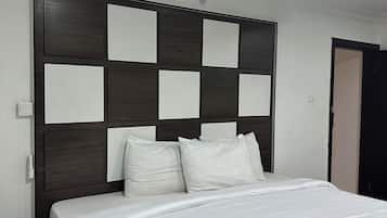 Executive-Doppel- oder -Zweibettzimmer | 1 Schlafzimmer, hochwertige Bettwaren, Betten mit Memory-Foam-Matratzen