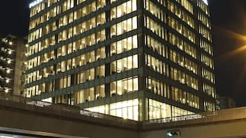 Front of property – evening/night