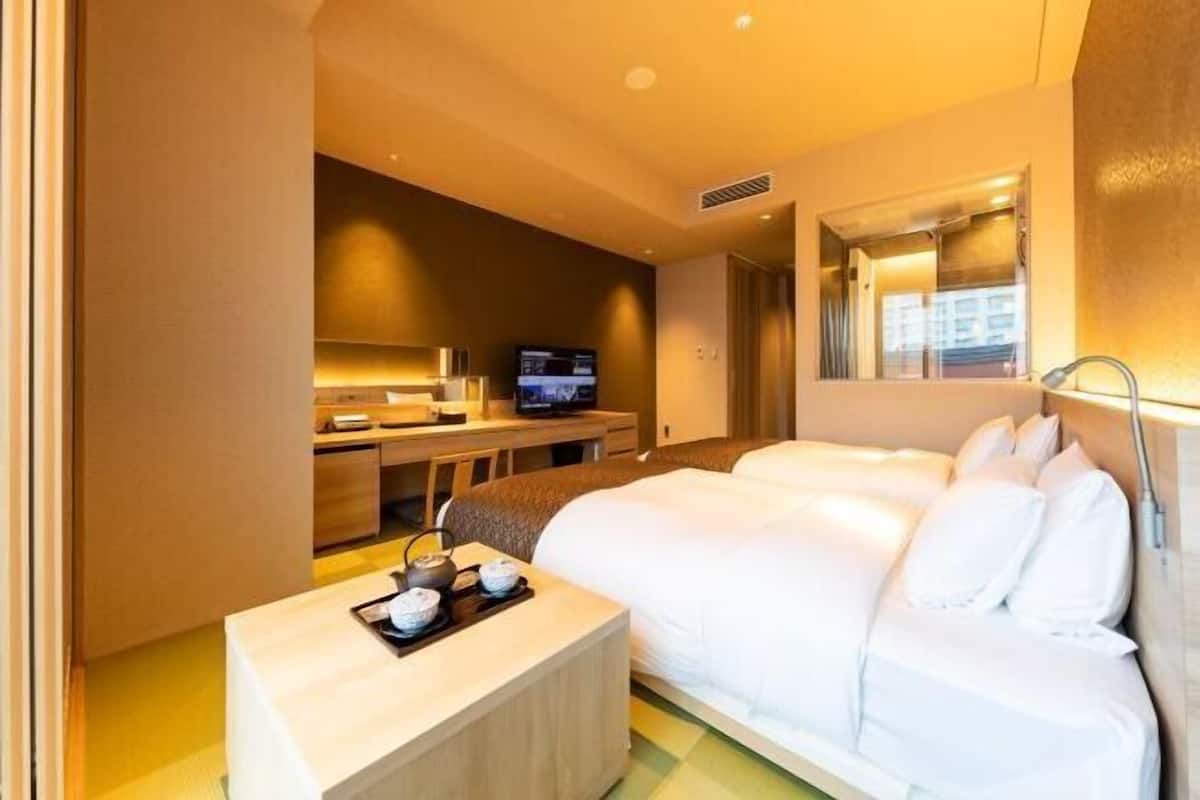 In-room safe, blackout curtains, soundproofing, iron/ironing board
