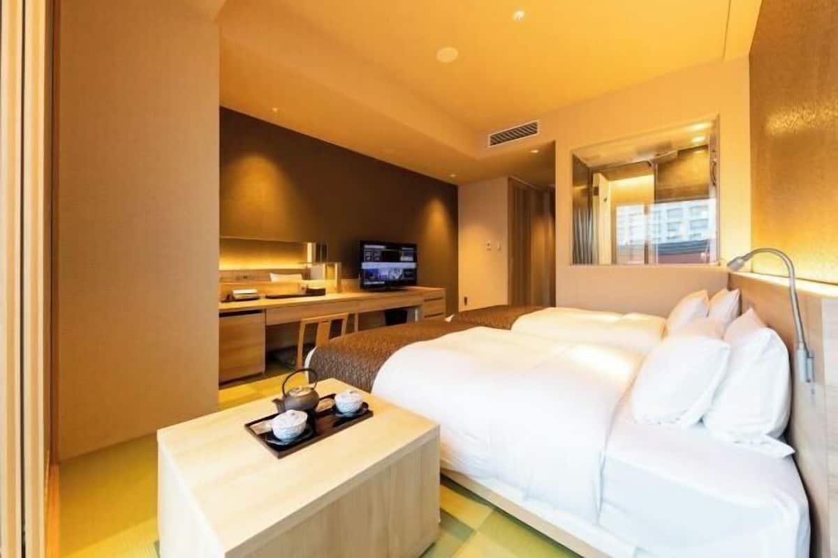 In-room safe, blackout drapes, soundproofing, iron/ironing board