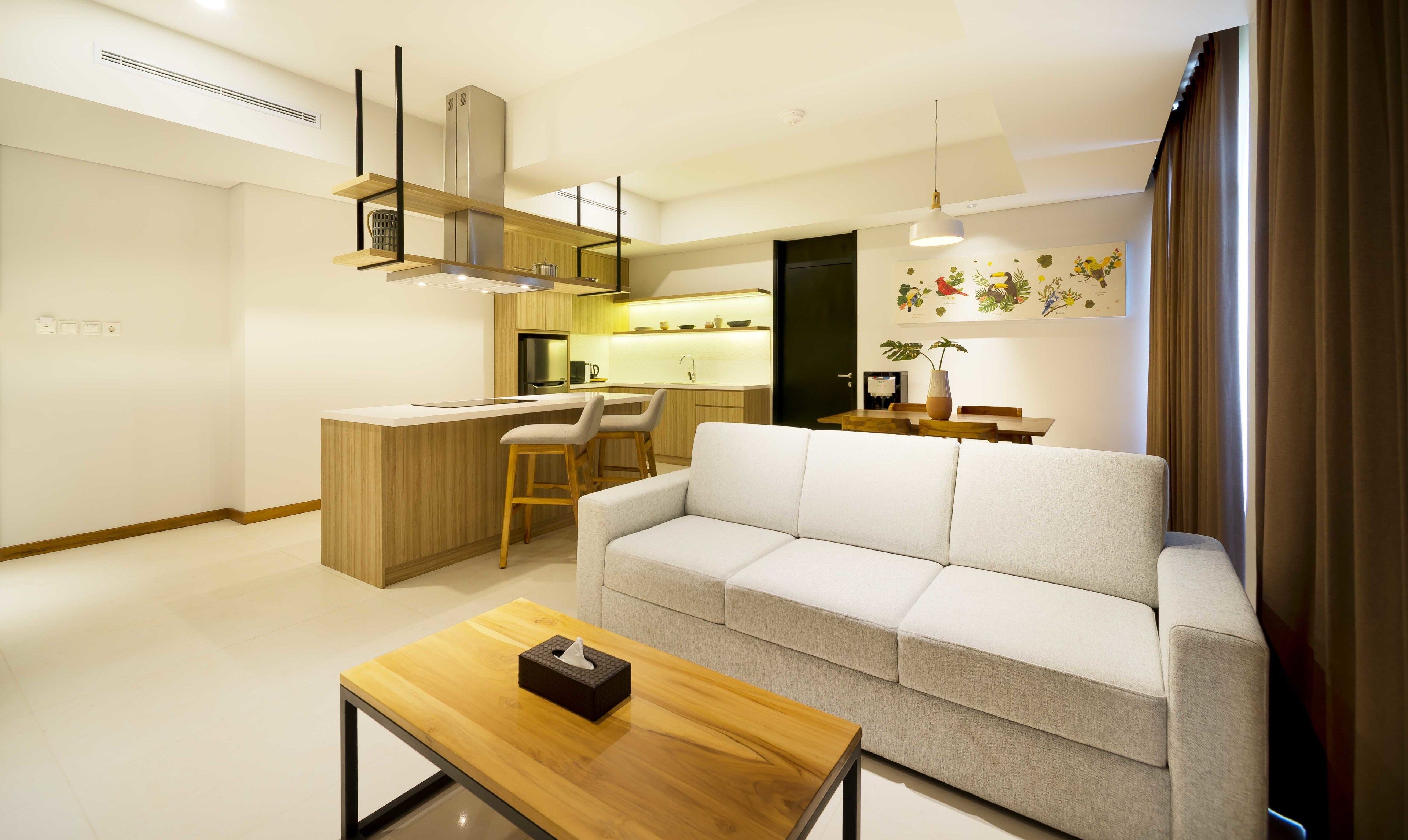 Suite Eksekutif, 2 kamar tidur | Minibar, brankas, meja kerja, dan tirai kedap cahaya