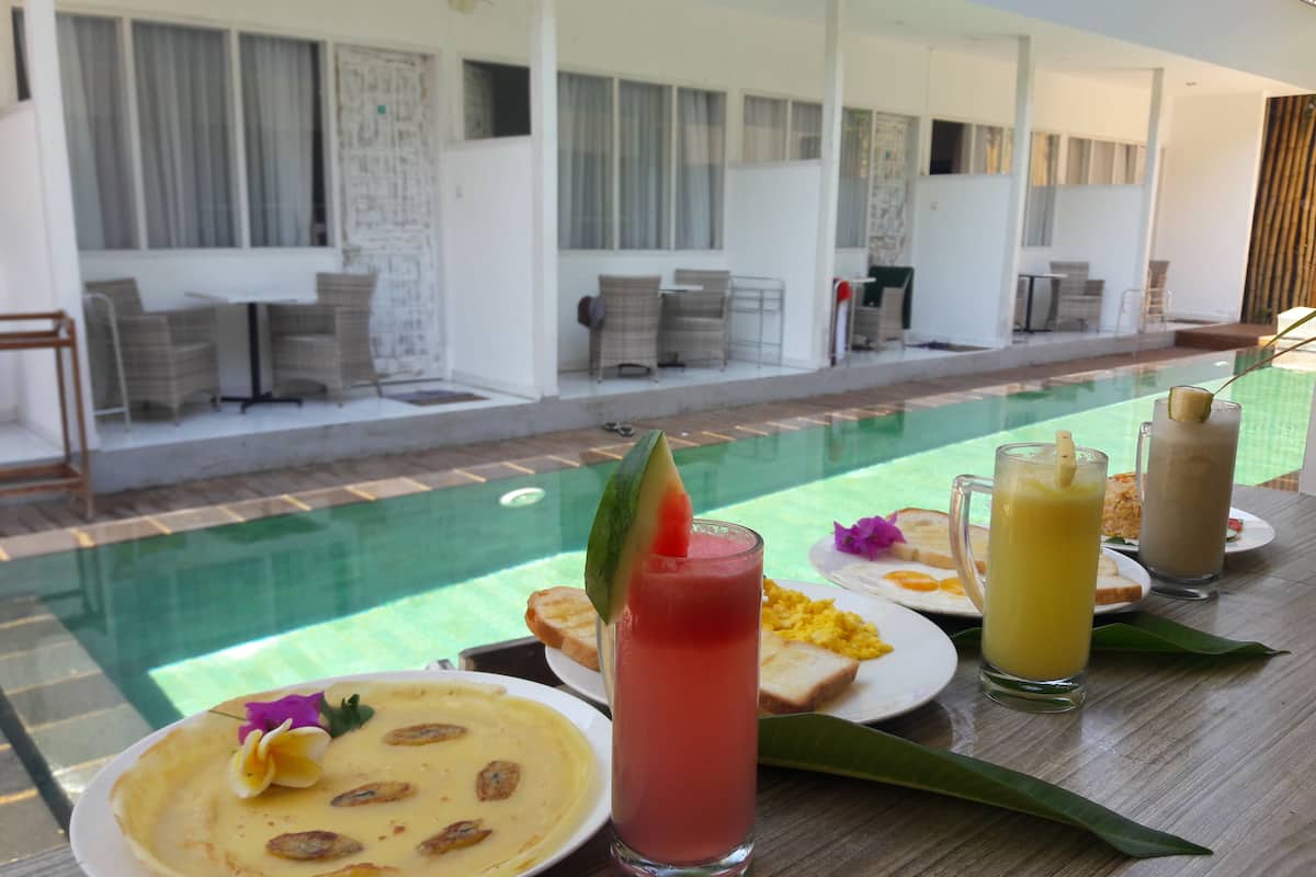 Sudah termasuk sarapan siap masak setiap hari