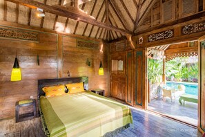 Bungalow | 1 bedroom, desk, free WiFi - Hati Padi Cottages (Payangan)