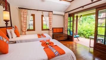 Cottage Deluks | Minibar, brankas, tempat tidur lipat/tambahan, dan Wi-Fi gratis