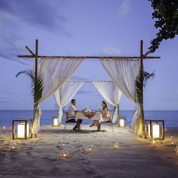 Breakfast, lunch, dinner served; international cuisine, beach views