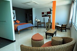Deluxe Room | Living area | LCD TV - Anjali (Koh Samui)