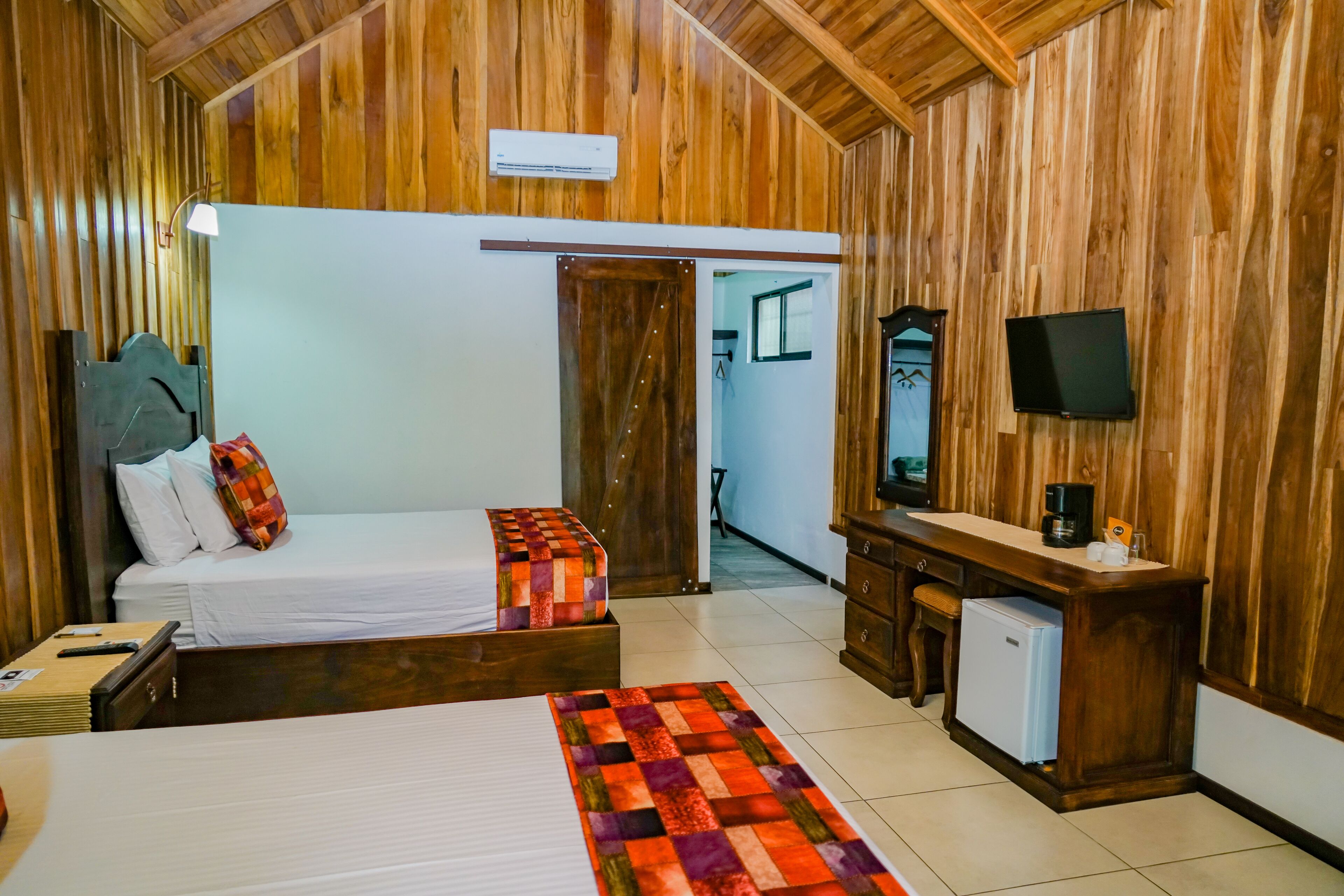 superior cabin, 2 queen beds, terrace, mountain view | free minibar, desk, free wifi