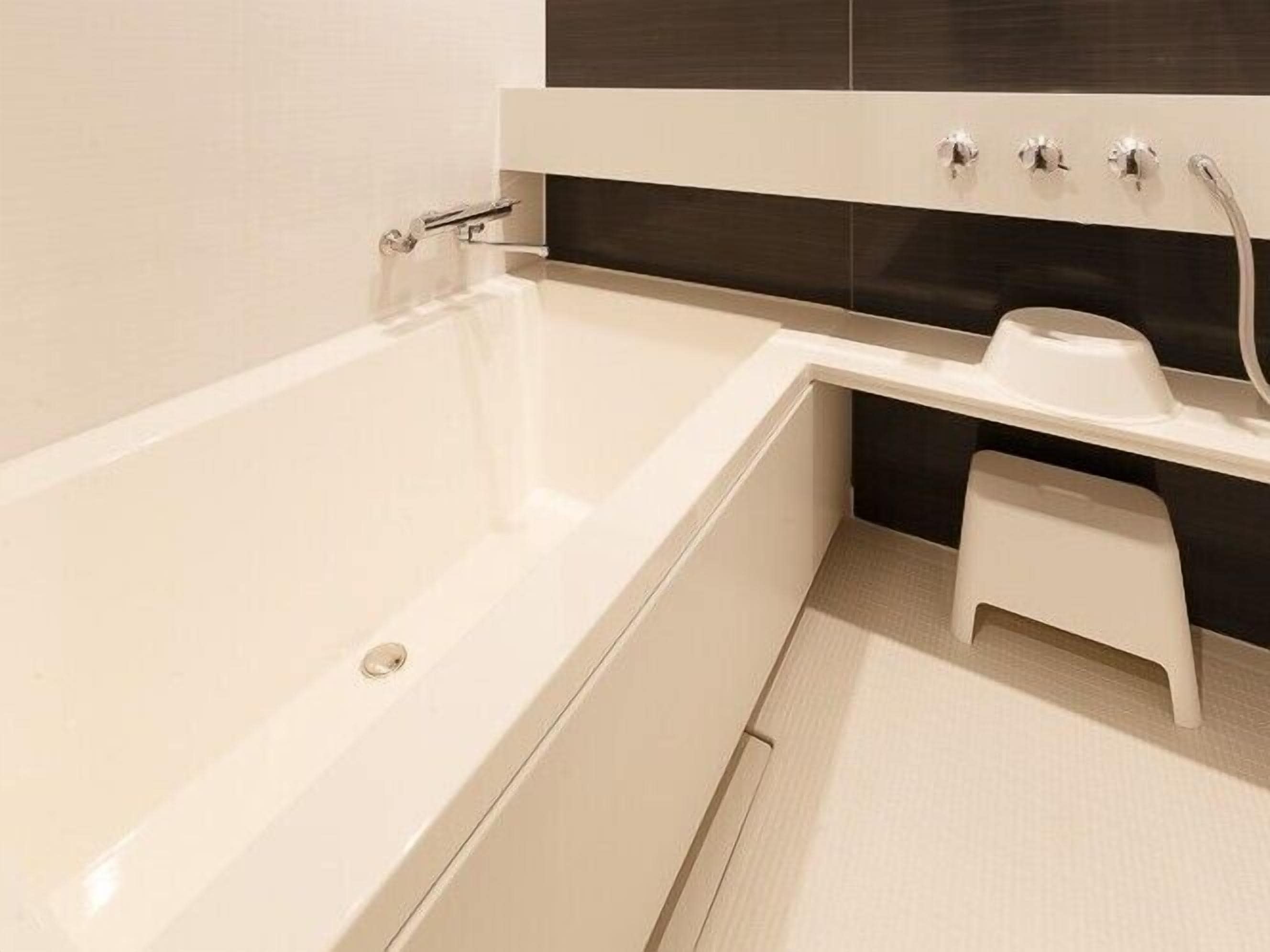 free toiletries, hair dryer, slippers, electronic bidet