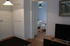 1 bedroom, desk, iron/ironing board, free cots/infant beds