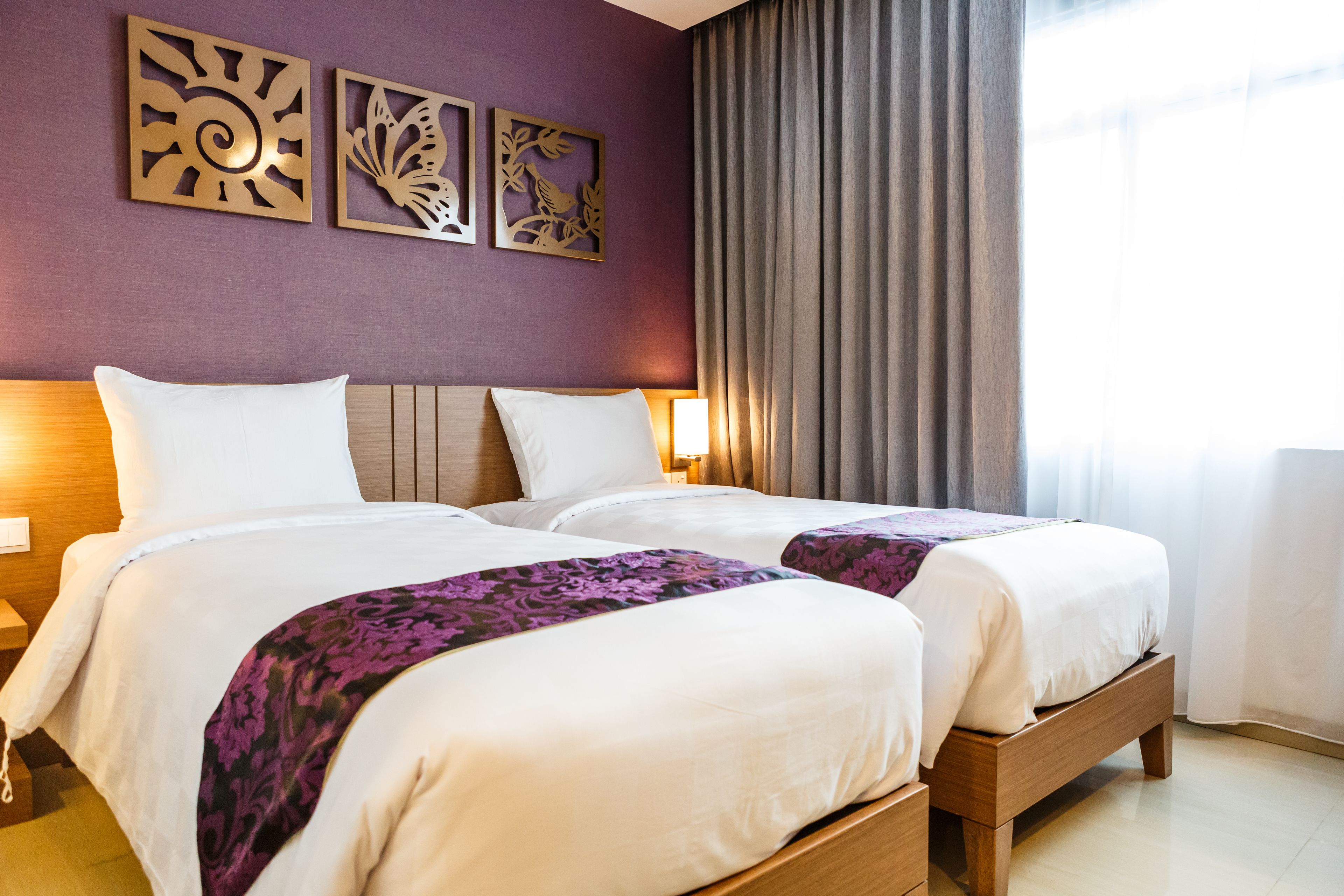 Deluxe Twin Room | Premium bedding, minibar, in-room safe, desk