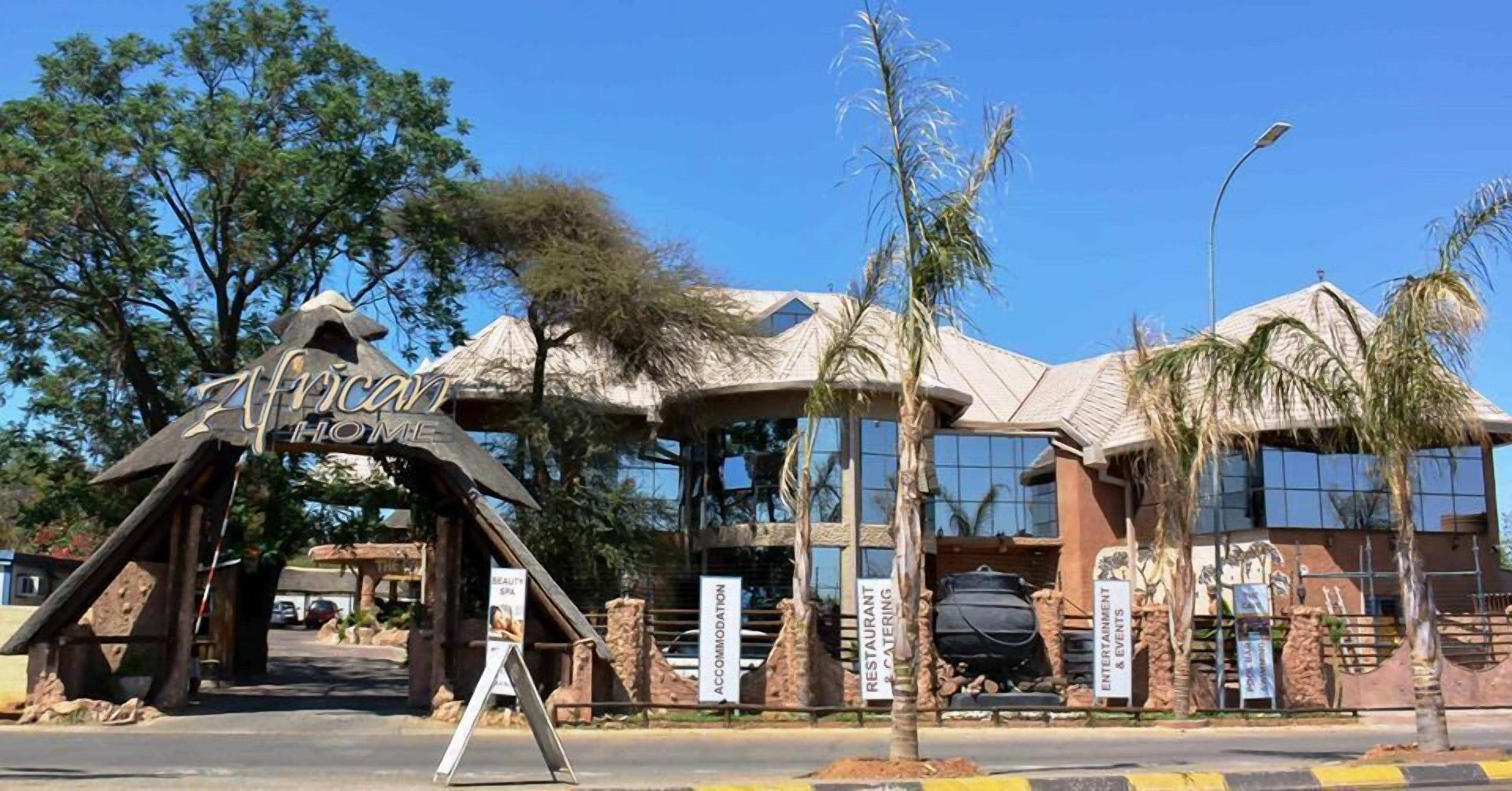 Voorkant van accommodatie