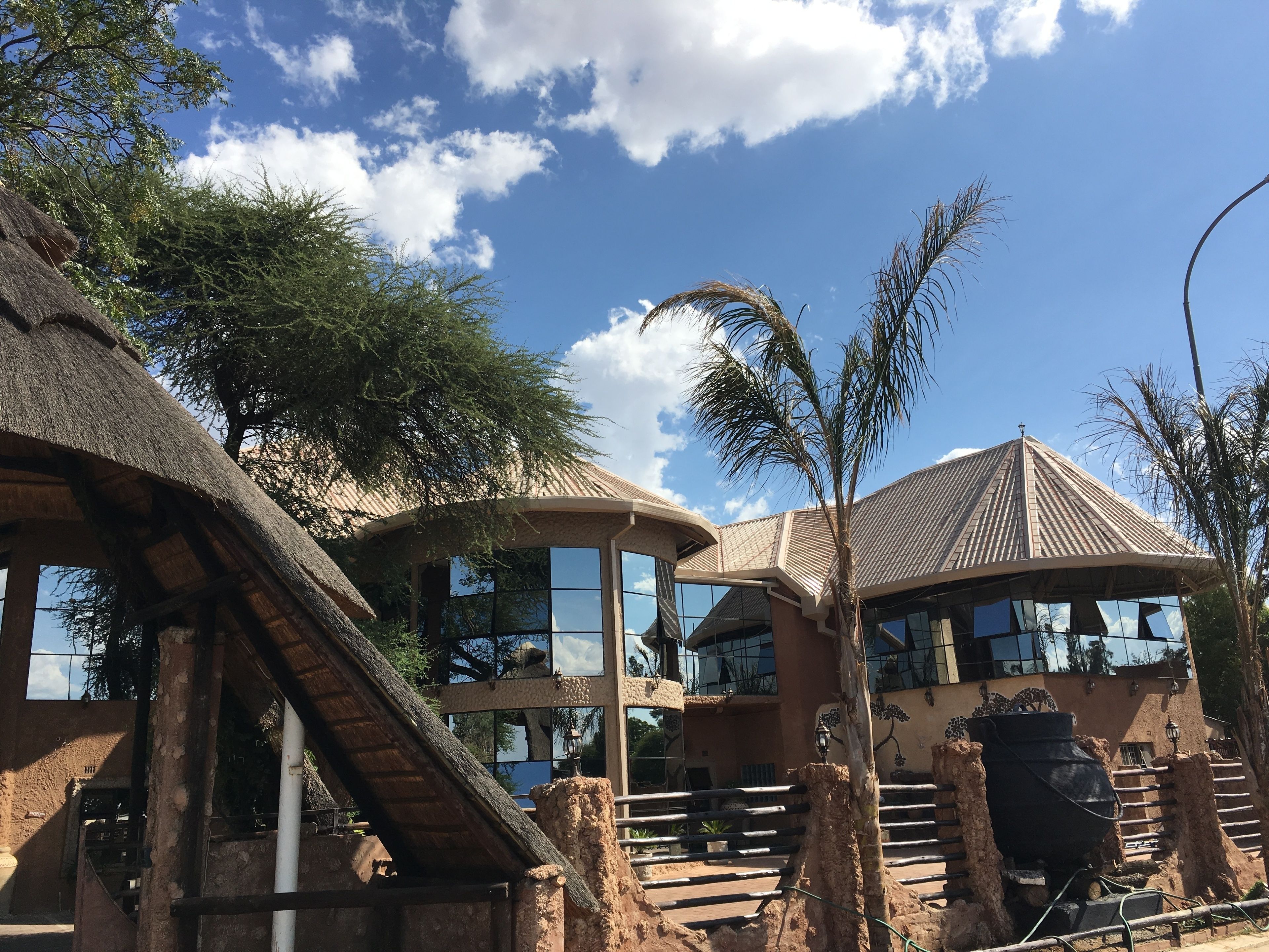 Voorkant van accommodatie