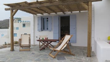 Apartment, 1 Schlafzimmer, Meerblick, Meerseite (Levroso) | Balkon