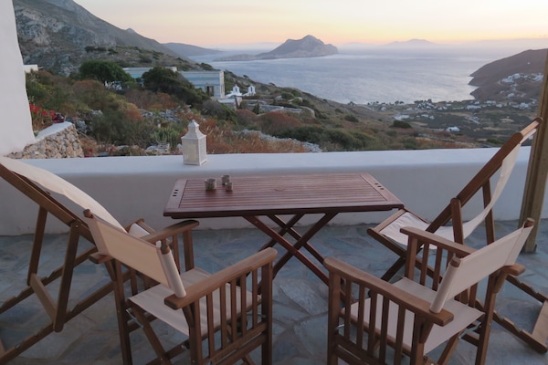 Apartamento, 1 quarto (Nikouria) | Sacada