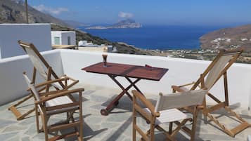 Apartment, 1 Bedroom (Arkesini) | Terrace/patio