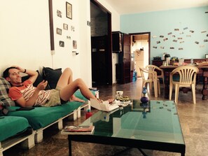 Zona de estar del vestíbulo