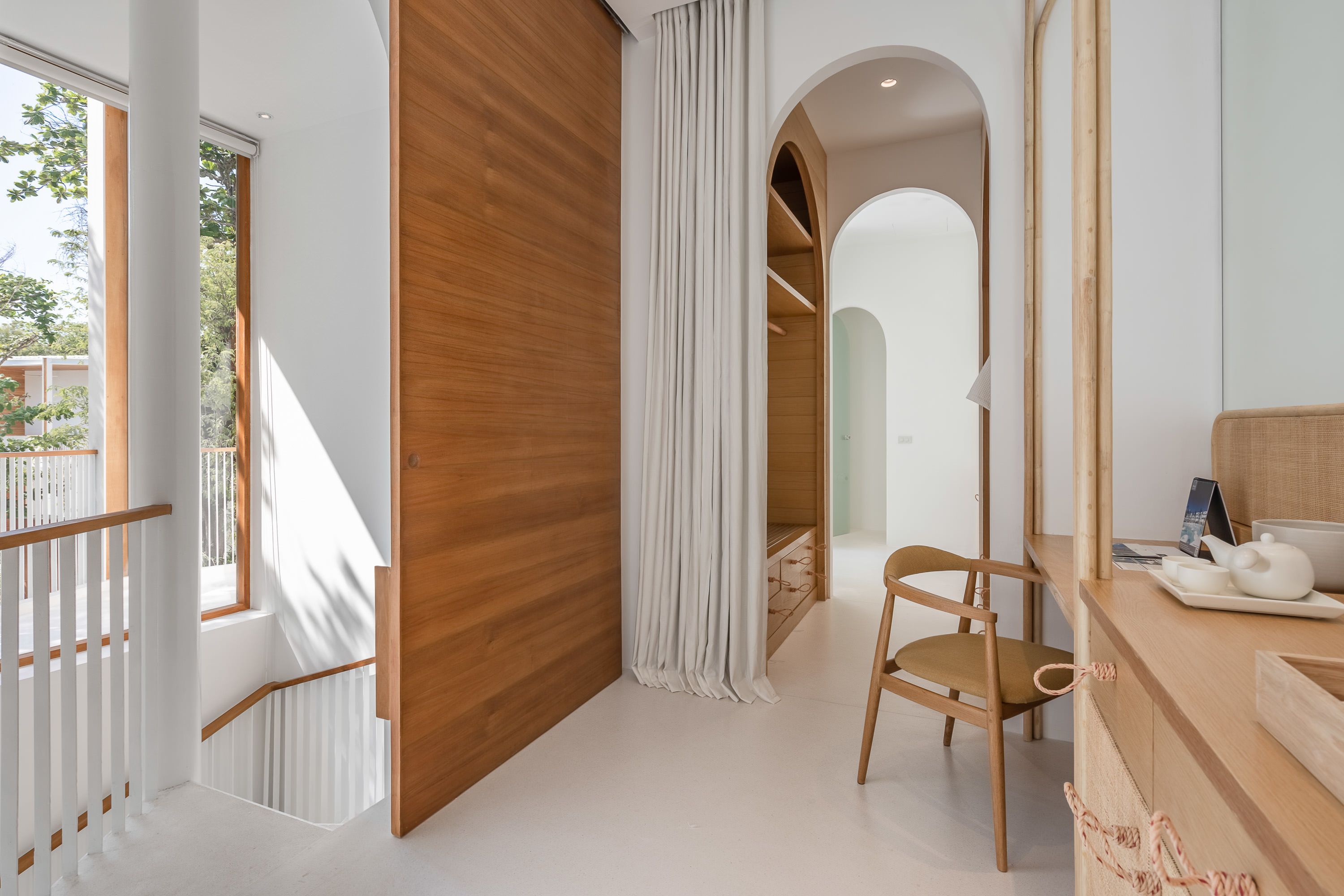 garden two bedroom family & friends grand villa | premium bedding, minibar, in-room safe, desk