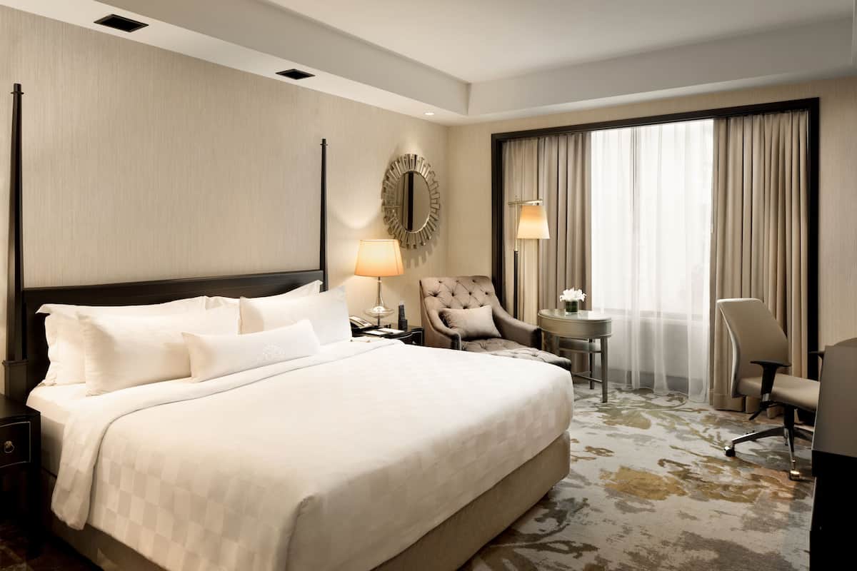 Premium bedding, minibar, in-room safe, desk