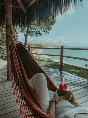 Superior-Chalet, Meerblick | Terrasse/Patio