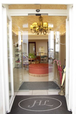 Entrada de la propiedad