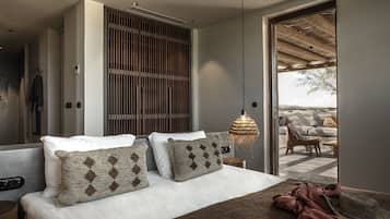 Vila, piscina particular, de frente para o oceano | 1 quarto, frigobar, cofres nos quartos, individualmente mobiliados