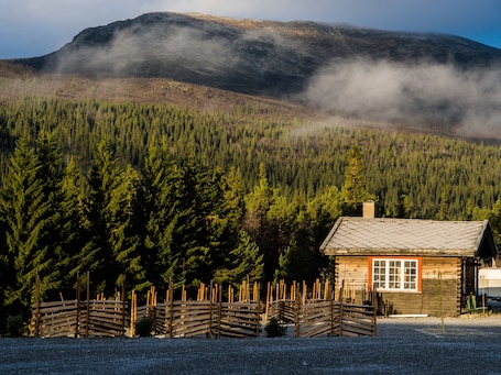 Mountain view. Strand Fjellstue