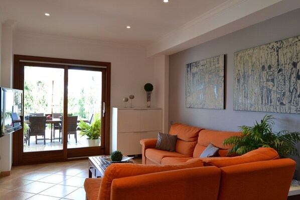 Vila, 4 quartos, terraço | Área de estar