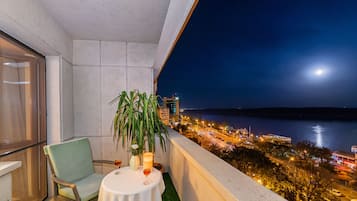 DOUBLE STANDARD BALCONY AND DANUBE VIEW, | Vista balcone