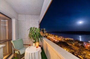 DOUBLE STANDARD BALCONY AND DANUBE VIEW, | Balcony view