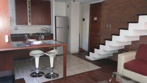 Standard Apartment | Living area - Miraflores Apartment (Santiago)