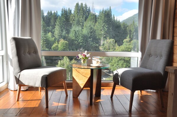 Junior Triple Room | View from room - Hosteria Verde Morada (Villa La Angostura)